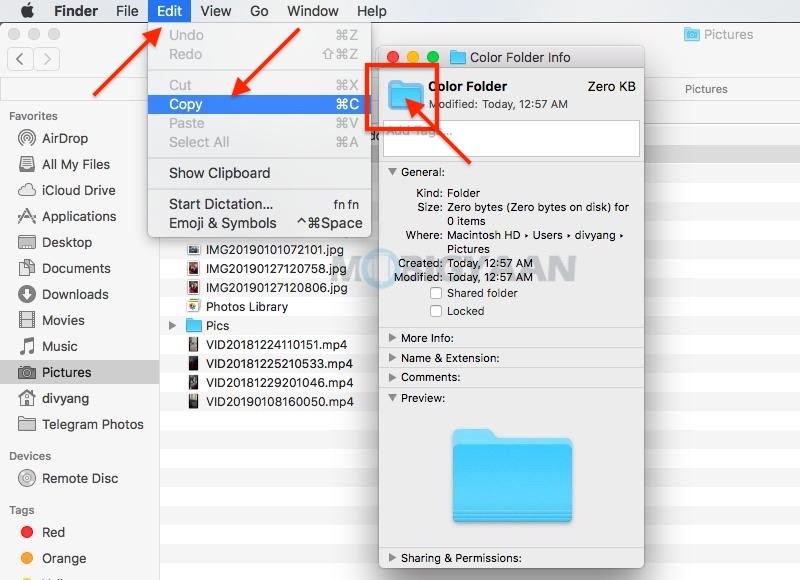 Colored folder creator for mac